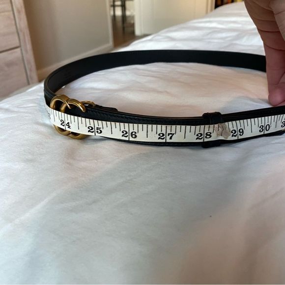 GUCCI Leather Belt with Double G Buckle MAKE ME AN OFFER main image 10
